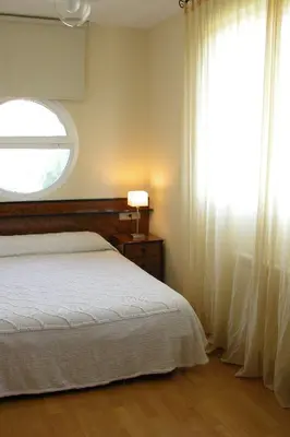 Cama o camas de una habitación en Gure Ametza