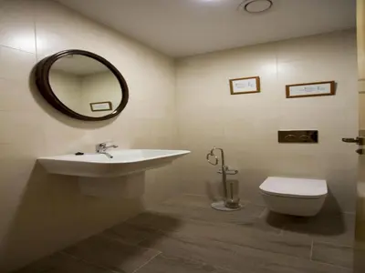 Un baño de Apartamento Rural La Patxuela
