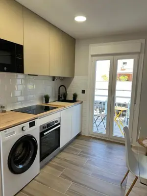 Una cocina o zona de cocina en Nordic Home
