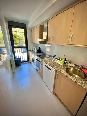 Una cocina o zona de cocina en El Rinconcito de Sabi