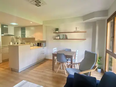 Una cocina o zona de cocina en Apartamento Balcón del Ésera