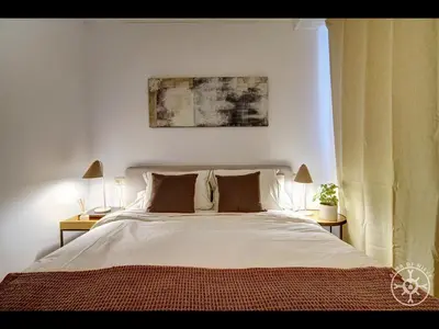 Cama o camas de una habitación en MARIMANHA de Alma de Nieve