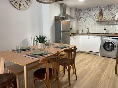 Una cocina o zona de cocina en Casa Mariete