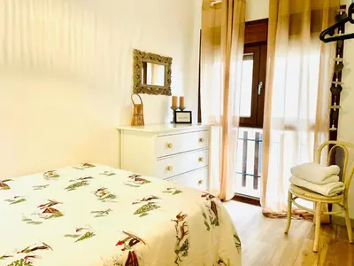 Cama o camas de una habitación en Casa Mariete