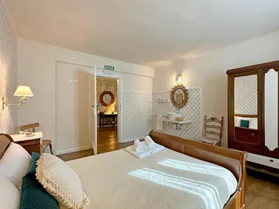 Cama o camas de una habitación en ETXEALE