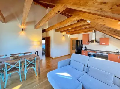 Una cocina o zona de cocina en Ático turistico en Durro - La Vall de Boí