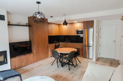 Una cocina o zona de cocina en BPIRINEOS-Pyrene