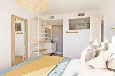 Cama o camas de una habitación en Mirador de Predicadores