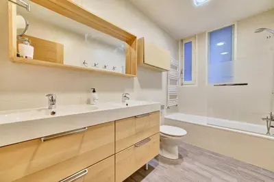 Un baño de Apartamento Merindades By Clabao