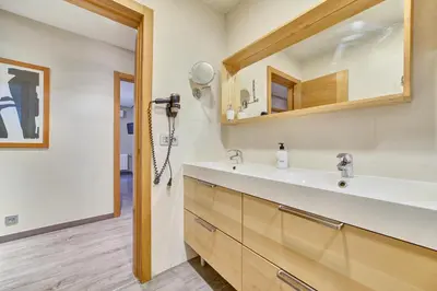 Un baño de Apartamento Merindades By Clabao
