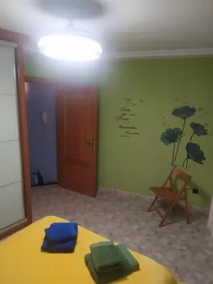 Cama o camas de una habitación en Casa Manuel