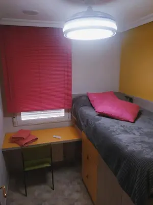 Cama o camas de una habitación en Casa Manuel