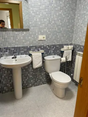 Un baño de Apartamento El Estrecho de Arguedas