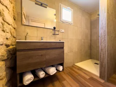 Un baño de Casa Rural Claudia