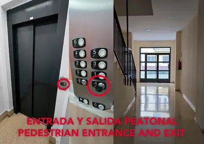 Plano de Piso en el Centro de Zaragoza, Parking GRATIS, Check-in 24h
