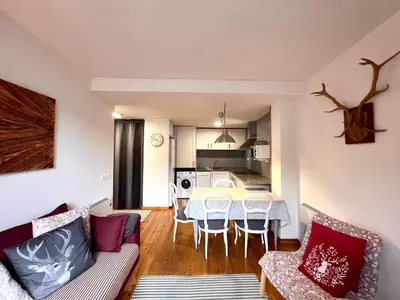 Una cocina o zona de cocina en Apartaments del Camp - L'Amfitriona