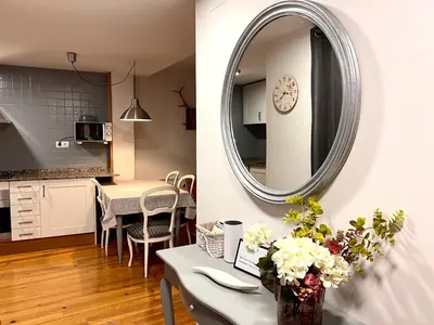 Una cocina o zona de cocina en Apartaments del Camp - L'Amfitriona