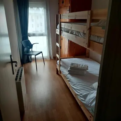 Cama o camas de una habitación en Ca la Tita