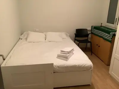 Cama o camas de una habitación en Ca la Tita