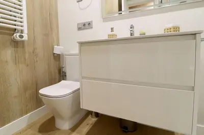 Un baño de Apartamento Hartza