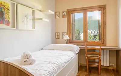 Cama o camas de una habitación en Casa Collarada Confort