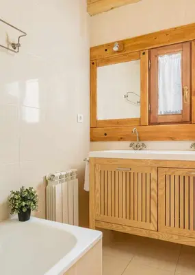 Un baño de Casa Collarada Confort
