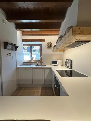 Una cocina o zona de cocina en Apartamento Duplex en Arties