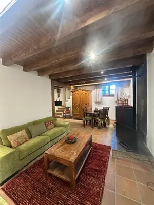 Zona de estar de Apartamento Duplex en Arties