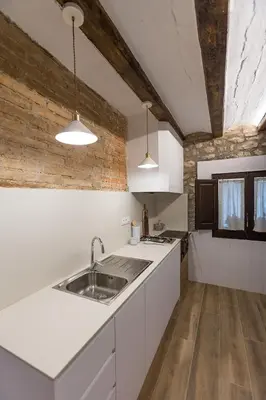 Una cocina o zona de cocina en Casa Santiago casa rural