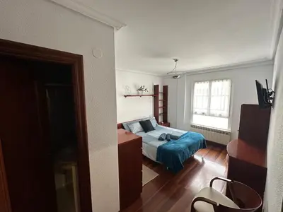 Cama o camas de una habitación en Precioso apartamento en el corazón de Elizondo