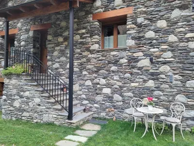 Jardín al aire libre en Apartamentos Turísticos: Tu casa en Sahún