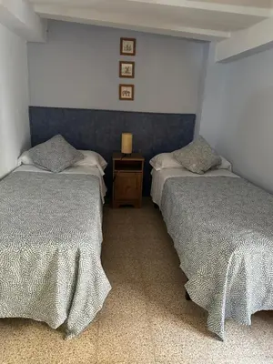Cama o camas de una habitación en Apartaments La Clotxa - Prat de Comte