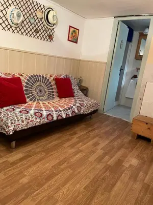 Zona de estar de Apartaments La Clotxa - Prat de Comte