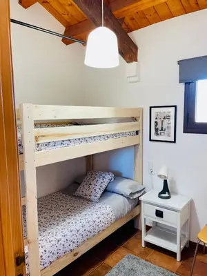 Cama o camas de una habitación en CASA DE LA BODEGA