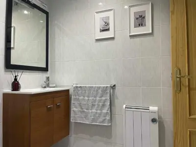 Un baño de Bitxilore, Biescas con terraza y petfriendly