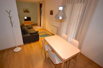 Zona de estar de La Casa de las Aldeas