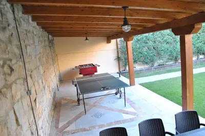 Barbacoa disponible para clientes en the country house