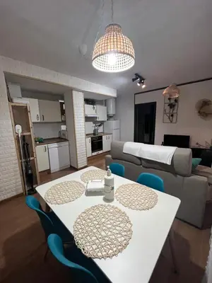 Una cocina o zona de cocina en Apartamento Selva Blanca