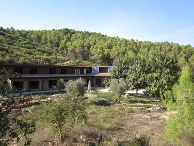 Paisaje cerca of this country house