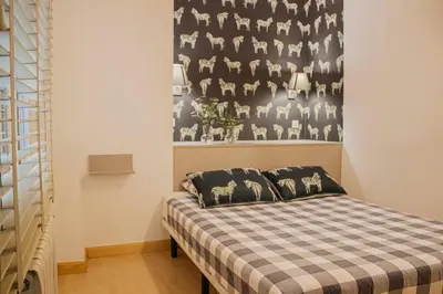 Cama o camas de una habitación en Casa Alma