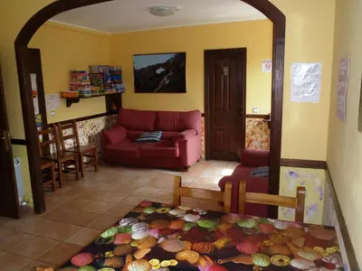 Zona de estar de Albergue Las Almunias