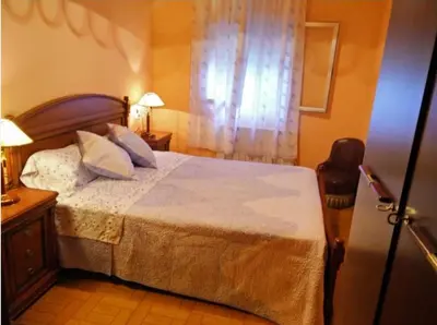 Cama o camas de una habitación en Casa Luraik
