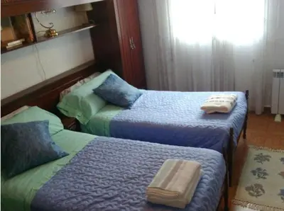 Cama o camas de una habitación en Casa Luraik