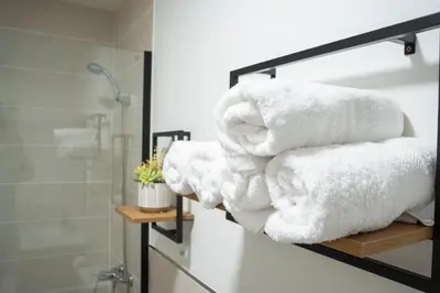 Un baño de El Rincón de Alquézar