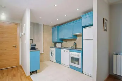Una cocina o zona de cocina en Atenea by CARDI Suites