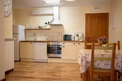 Una cocina o zona de cocina en Apartamentos Onki Xin