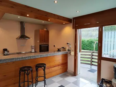 Una cocina o zona de cocina en Goizeder Casa Completa 8 habitaciones & Txoko 100 m