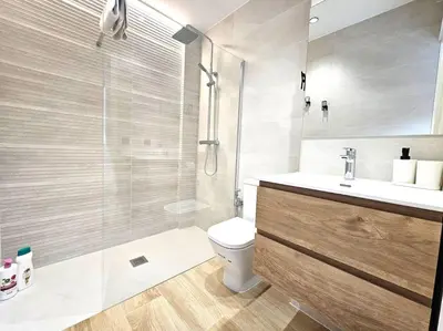 Un baño de Loft céntrico y acogedor UAT01526