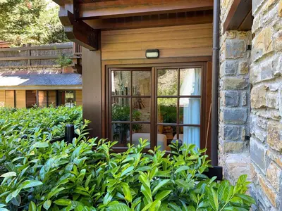 Jardín al aire libre en Luderna - Apartamento Val de Ruda E19 Cumedan