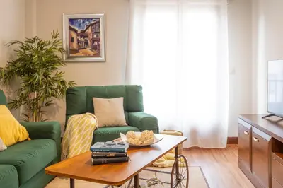 Zona de estar de Apartamento Baztangoa II